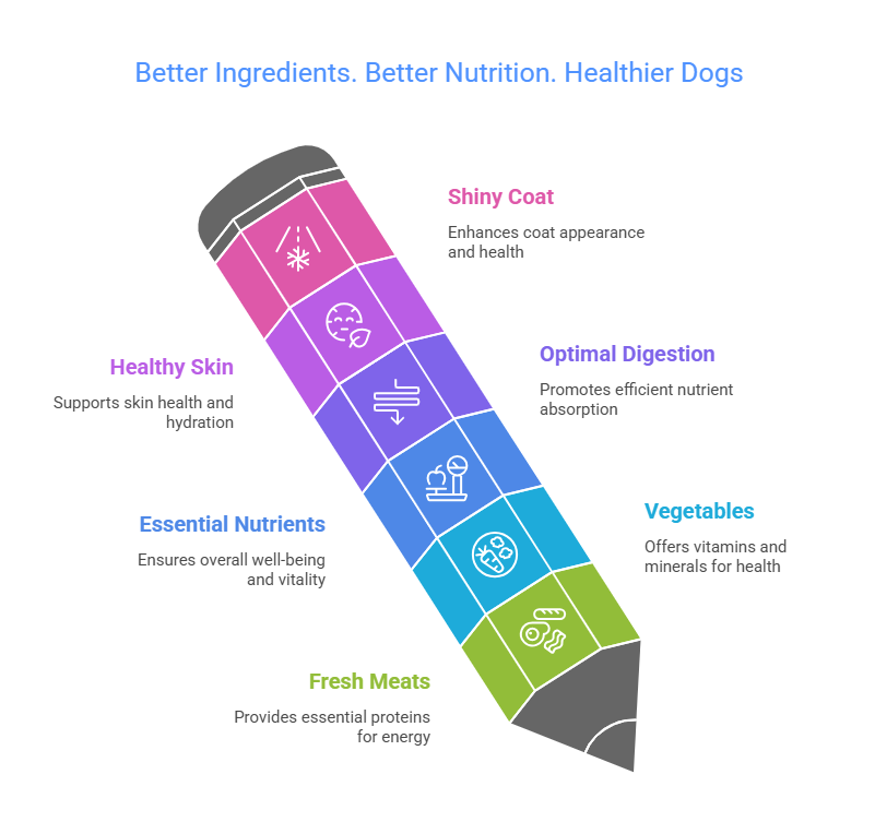Best Dog Food 2025: The Ultimate Guide by Breed, Budget, Allergies & Life Stage 1 best dog food 2025, benefits infographic