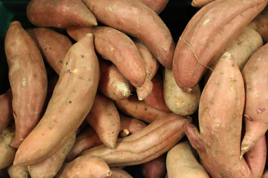 fresh sweet potatoes for dogs – beta-carotene and energy-boosting vegetable